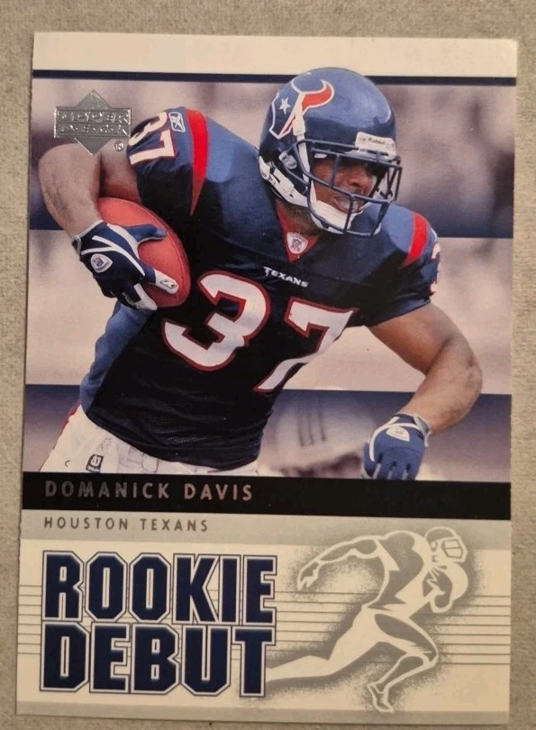2005 Upper Deck Rookie Debut - Domanick Davis #40 - Image 1 of 2