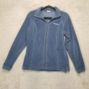 Giacca Columbia donna piccola Sawyer Rapids pile blu zip intera Gorpcore - Foto 1 di 11