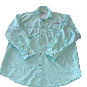 Bimini Bay Angelhemd Herren XXL Langarm blau belüftet Cape Rolllasche gebraucht, in einwandfreiem Zustand - Bild 1 von 5