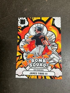 2025 Donruss Baseball James Tibbs III Bomb Squad Insert San Francisco Giants - Picture 1 of 2