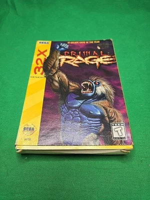 Sega Primal Rage - Genesis 32X CIB - Image 1 of 4