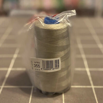 Presencia 60wt 3-ply 100% Cotton Sewing / Quilting Thread ~ 4882 yards ~ 60 wt - Image 1 of 2