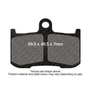 EBC Pro HH Brake Pad Set Front Left Victory Cross Country Touring 2013 - 2016 - Picture 1 of 1
