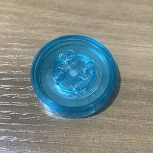 🔵 LEGO Dimensions Character Vehicle Tag Base Only Blank Toy Tag Blue - Picture 1 of 2