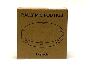 Logitech Rally Mic Pod Hub-Microphone Interface Adapter (939-001647) NEW - Picture 1 of 2