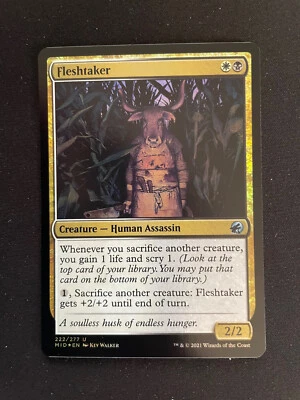 MTG FLESHTAKER in FOIL aus Innistrad **NM** MAGIC THE GATHERING - Bild 1 von 2