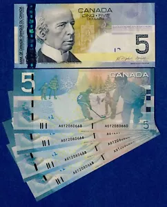 Canada $5 (2006) - BC-67a / P-101Aa aUNC/UNC Note - Prefix AOT - Picture 1 of 3