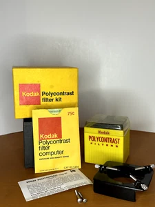Kodak Polycontrast Filter Kit CAT 101 5494 - READ DESCRIPTION - Picture 1 of 9