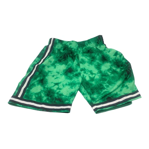 Mitchell & Ness Boston Celtics Shorts NBA Galaxy Swingman Men Size Medium Green Cover