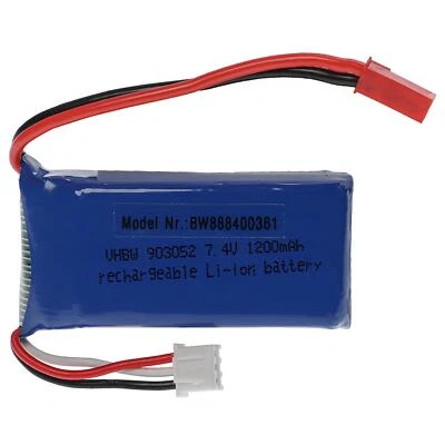 RC Akku Modellbau BEC 1200mAh 7,4V - Bild 1 von 3