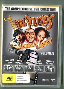 DVD - 'THE THREE STOOGES' Volume 3 (Region 4) New & Sealed - Picture 1 of 1