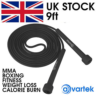 Skipping Rope Fitness Speed Adult Boxing Jump Kids  Exercise Adjustable Workout • 4.23£