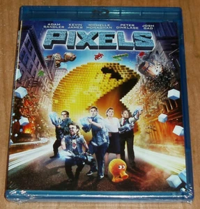 Pixels Blu-Ray Nuevo Sellado Accion Ciencia Ficcion Comedia A-B-C - Imagen 1 de 2