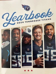 2024 TENNESSEE TITANS YEARBOOK NFL FOOTBALL PROGRAM SUPER BOWL CHAMPIONS 300 PG - Picture 1 of 1