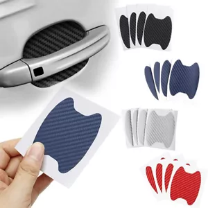 4Pcs Car Accessories Door Handle Protector Anti Scratch Sticker Films StickersAU - Picture 1 of 12