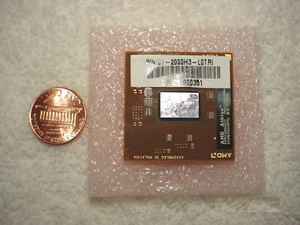 VINTAGE AMD ATHLON XP MOBILE 1600+ MHz CPU Genuine AMD chip TESTED OK - Picture 1 of 2