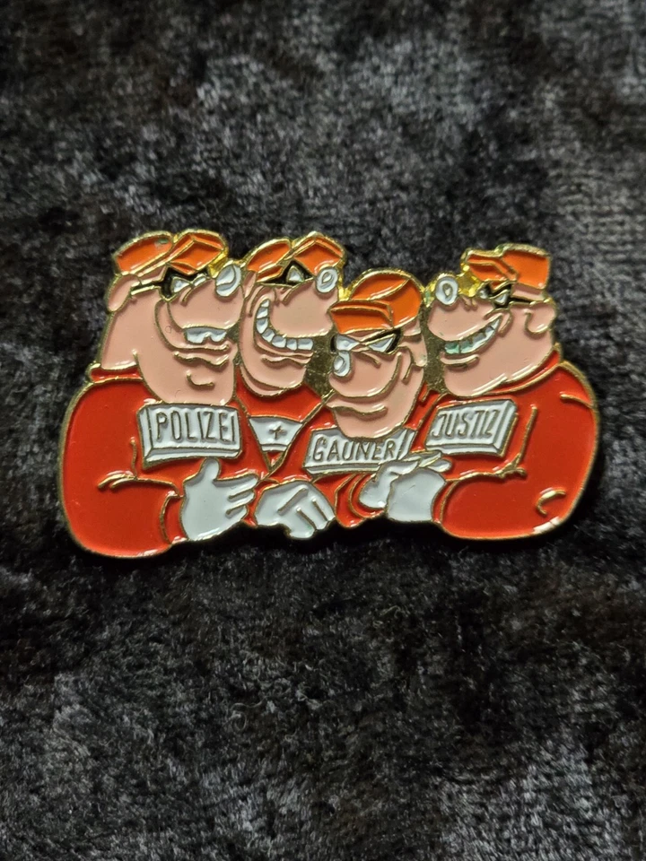Broche Ducktales - The Beagle Boys - Camisas vermelhas muito bom estado PP60252 - Imagem 1 de 1