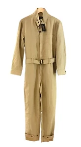 Polo Ralph Lauren Twill Safari Coveralls NWT Utility Jumpsuit Beige Women’s Sz 6 - Picture 1 of 11