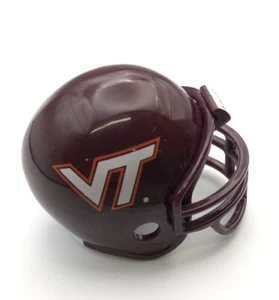 Casco de fútbol americano profesional Virginia Tech Hokies Throwback Riddell Pocket NCAA - Imagen 1 de 2