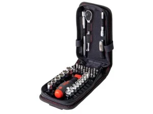 Wiha 1/4in Socket And Bit Set 40 Piece 6 Point With Case And Belt Clip WHA44684 - Picture 1 of 6