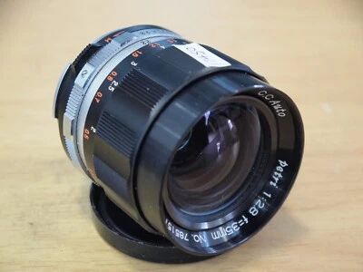 Petri C.C Auto 35mm F2.8 Bayonet Mount Wide Angle Lens. u17450 - Image 1 of 4