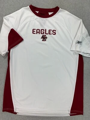 Boston College Eagles Reebok Short Sleeve Campus Shirt (Men's Large) White - Изображение 1 из 4