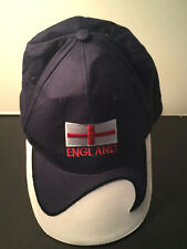 Navy Blue Ball Cap adjustable size embroidery flag + ENGLAND new