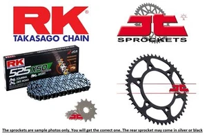 Cadena RK y piñones JT para Honda CBR600 F 4i 01-06 - Imagen 1 de 3