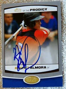 Chicago Cubs Albert Almora Signed 2012 Rize Prodigy Card Auto - Picture 1 of 1