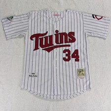 Mitchell Ness KIRBY PUCKETT Jersey 1991 World Series Cooperstown Collection 40