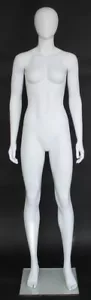 5 Fuß 11 Zoll weibliche abstrakte Kopf Schaufensterpuppe matt weiß neuer Stil Schaufensterpuppe SFW51E - Bild 1 von 4