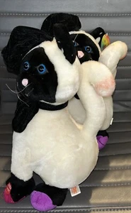 RARO Set 2 Peluche Gatto PBC Chantilly Lane Picatsso Non Funzionanti - Foto 1 di 21