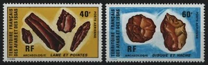 Afar e Issa 1973 - Mi-Nr. 88-89 ** - Estampillada sin montar o nunca montada - Hallazgos arqueológicos - Imagen 1 de 1