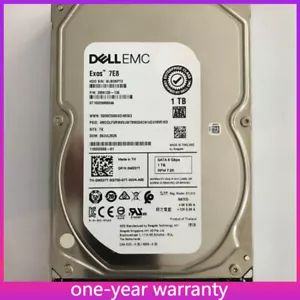 DELL M33YT 0M33YT 1TB 7.2K SATA 3.5" 6Gb/s HDD Hard Drive 14/15/16G KIT - Picture 1 of 2