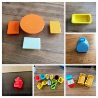 vintage fisher price table and chairs