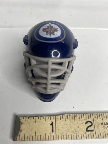 Winnipeg Jets NHL MINI GUMBALL PLASTIC GOALIE HELMET/MASK Cover