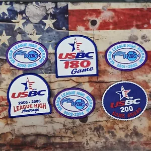 Wibc Bowling Patch Pin Lot 1990’s 2000's Lot Of 6 Lot #5 - Picture 1 of 7