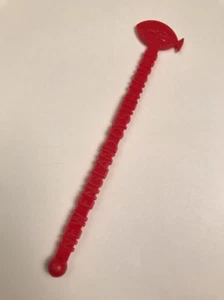 New England Oyster House Restaurant Swizzle Stick Stir Red - Imagen 1 de 9