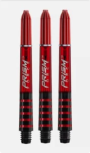 Winmau Prism Force Dart Schäfte rot wie von Joe Cullen Medium verwendet - Bild 1 von 1
