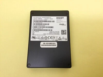 WD HGST Ultrastar SN200 6.4TB NVMe PCIe Gen3 U.2 2.5" SSD HUSMR7664BDP301 - Image 1 of 3