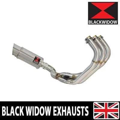 Sistema de escape MT-09 Tracer XSR 900 Tracer GT silenciador redondo extremo lata 200SS Foto 1 de 4