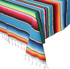 Ourwarm 59 X 84 Inch Mexican Tablecloth Serape Blanket For Mexican Party Wedding