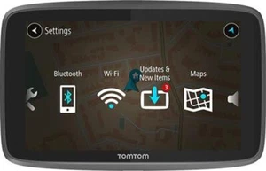 TomTom GO 6250 with WiFi SatNav GPS Navigation Sat Nav - Zdjęcie 1 z 1