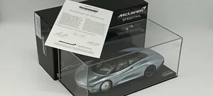 TM18-EX08A MCLAREN SPEEDTAIL GENEVA AUTO SHOW 2019 ICE SILVER LTD 89 STÜCK - Bild 1 von 9