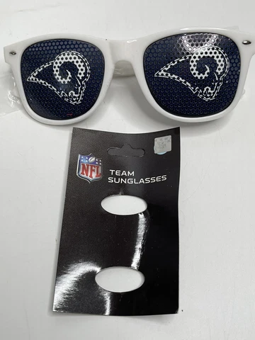 Siskiyou Sports NFL Los Angeles Rams Sunglasses White Cover