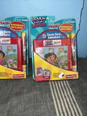 Fisher Price Learn Through Music Dora’s Farm Adventure w/ Songbook NEW - Image 1 of 2
