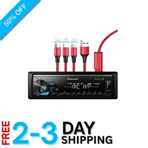 Pioneer MVH-X390BT Digital Media Receiver with Bluetooth & 3 in 1 Charging Cable - Picture 1 of 11