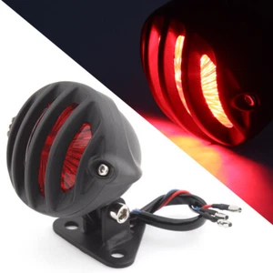 NUEVA luz trasera LED de freno retro para parrilla de motocicleta para Harley Chopper Bobber - Imagen 1 de 13