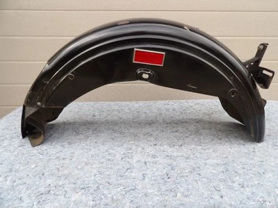 Vintage Genuine OEM Harley FX Sturgis rear fender Super Glide black - Image 1 of 4
