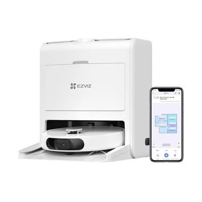 Ezviz Roboter-Staubsauger RS2 (mit Kratzer) 2-in-1, 4000pa-Saug, Laser-Navigatio - Bild 1 von 4